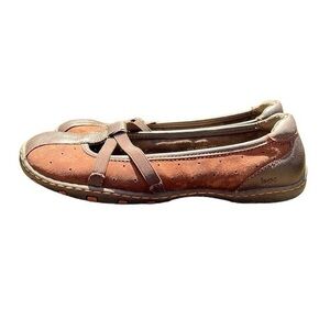 B.O.C Mary Jane shoes brown suede slip on women’s size 10 closed toe
